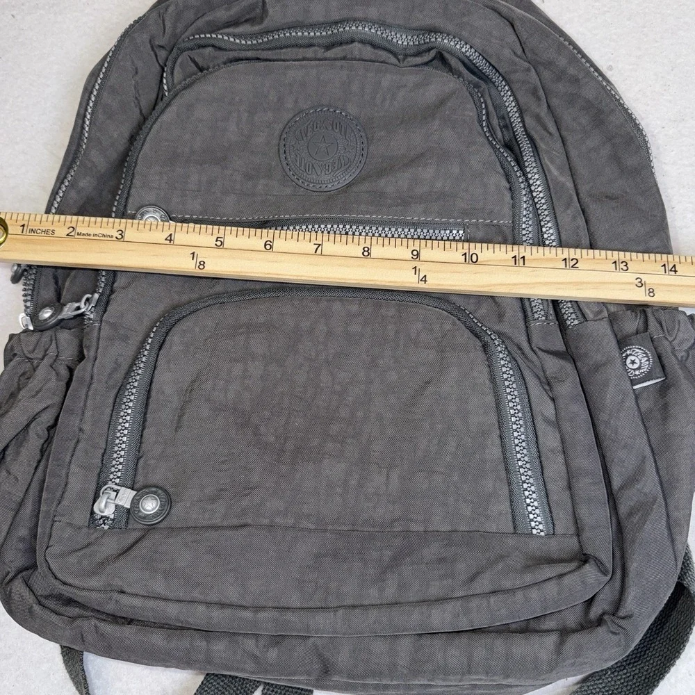 Tegaote Gray Backpack Large Multi Pocket Travel‎ School Bag